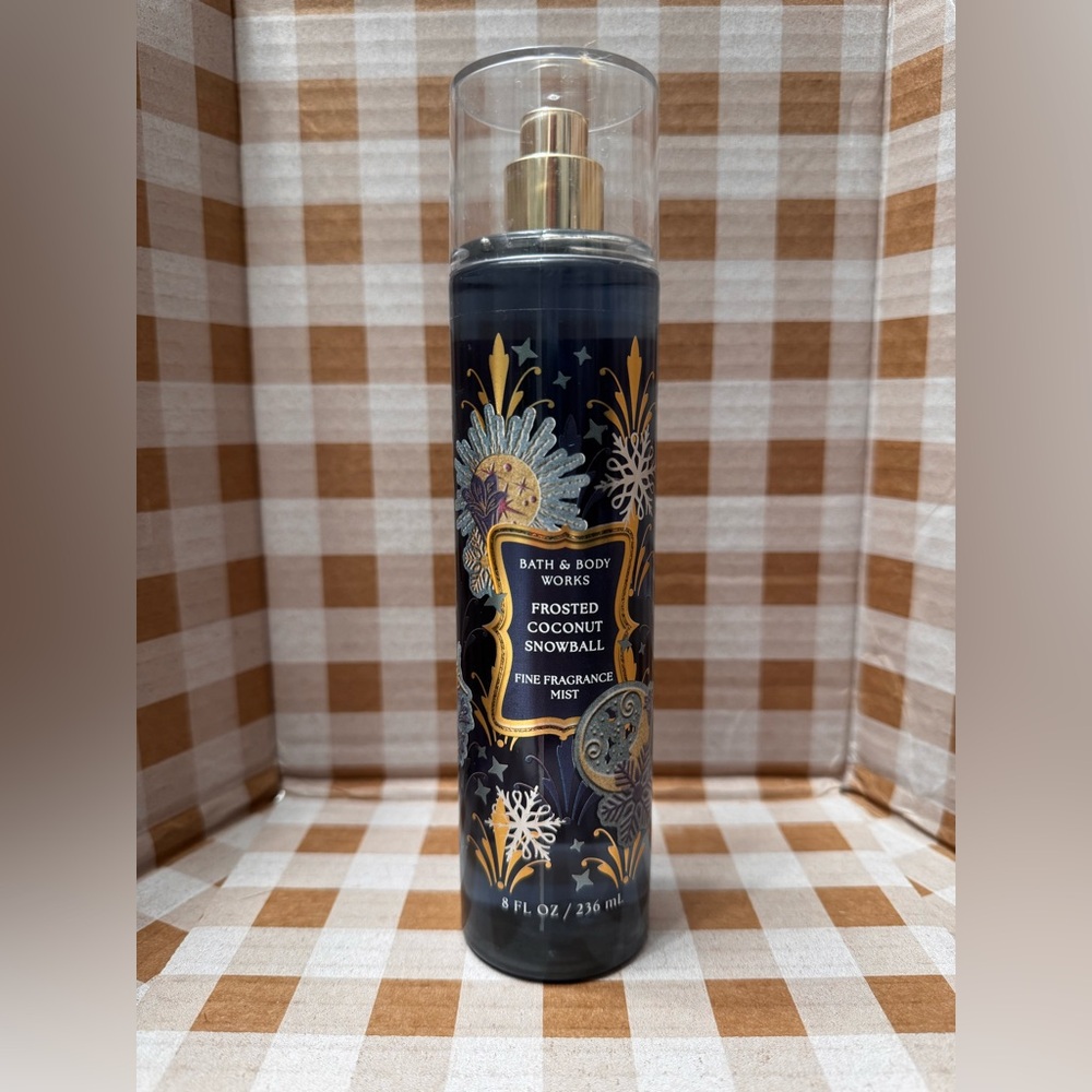 NEW B&BW Frosted Coconut Snowball full size body care 8 oz